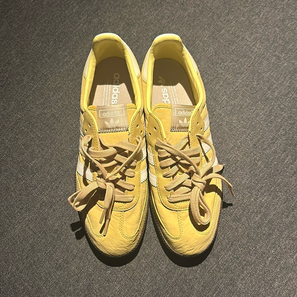 adidas samba sneakers in nylon oat